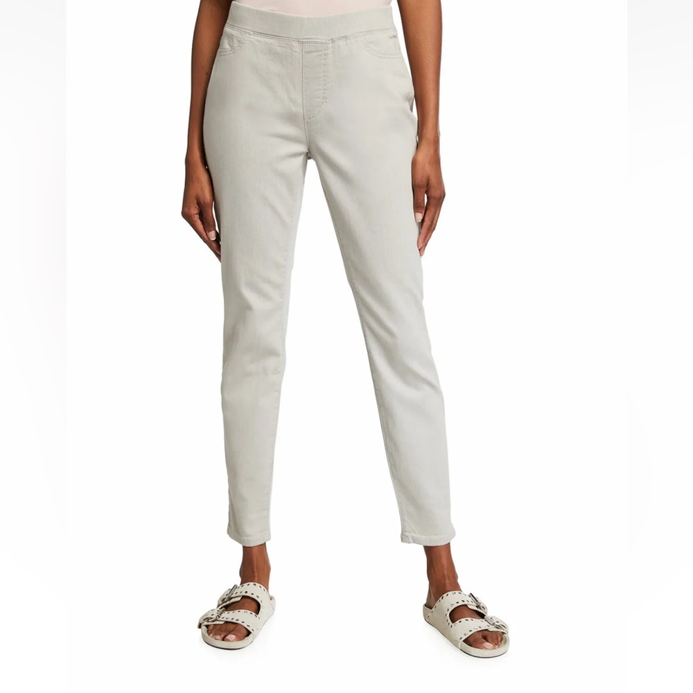 178.00 NWT EILEEN FISHER XXS ORGANIC COTTON SOFT STRETCH COMFORT DENIM PANTS